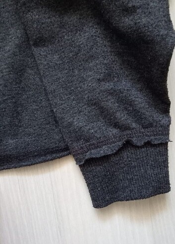 l Beden gri Renk Defacto sweatshirt crop