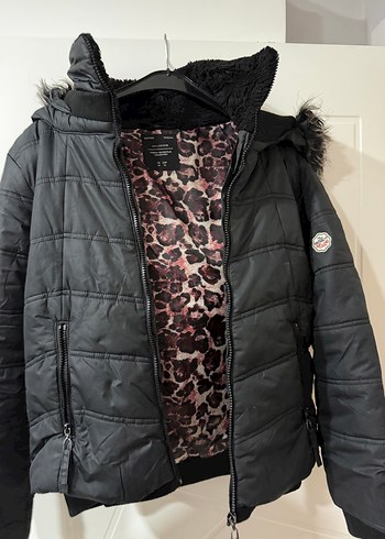 Kürklü Kısa Kadın Kışlık Mont - Görsel 4