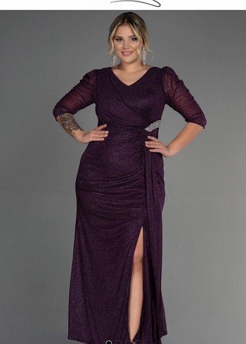 Simli abiye elbise - Görsel 2