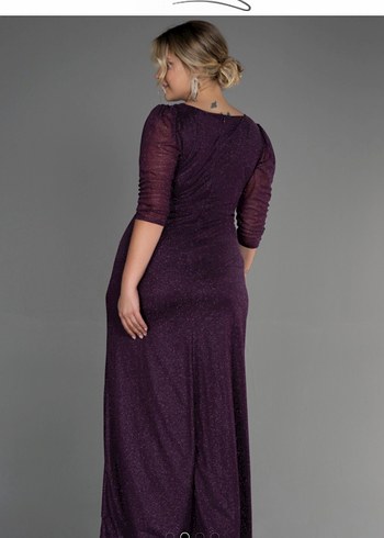 Simli abiye elbise - Görsel 4