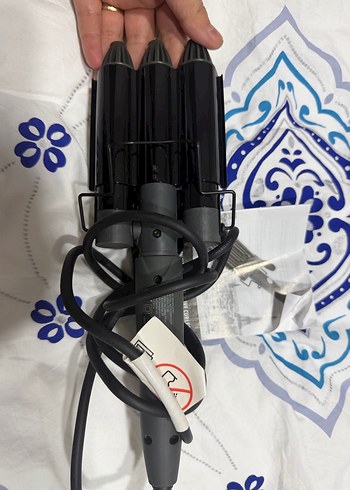 Elle Üçlü Dalga Waq Saç Şekillendirici - Görsel 3