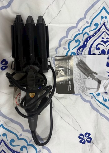 Elle Üçlü Dalga Waq Saç Şekillendirici - Görsel 2