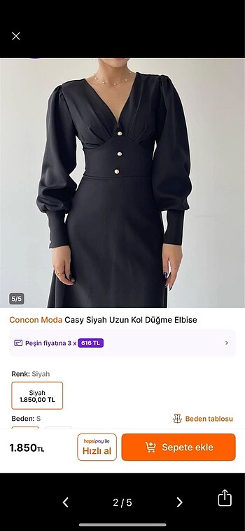 Midi boy yeni sezon elbise - Görsel 3