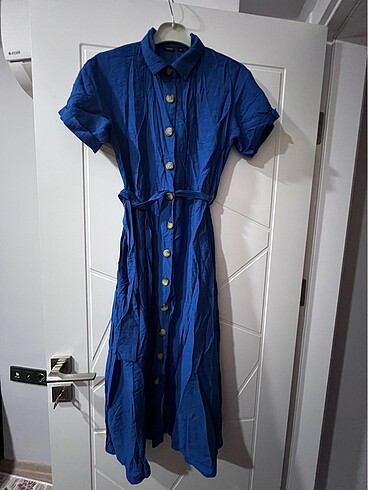 Düğmeli elbise - Görsel 2