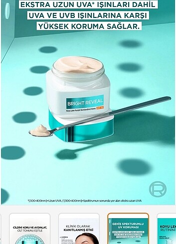 Loreal paris bright Reveal nemlendirici krem 