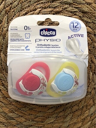 Chicco 2 li Paket Emzik Silikon 12+