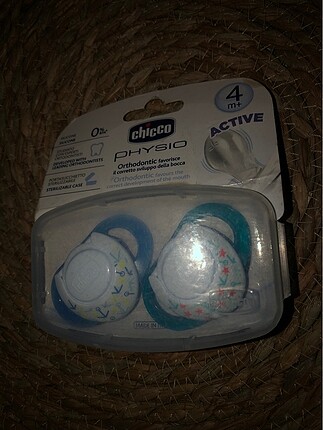 Chicco 2 li Paket Emzik Silikon 4-12 Ay