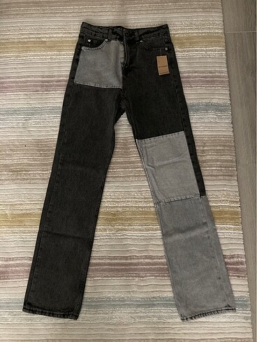 yamalı jean patchwork jean