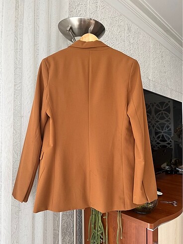 l Beden kahverengi Renk Blazer ceket