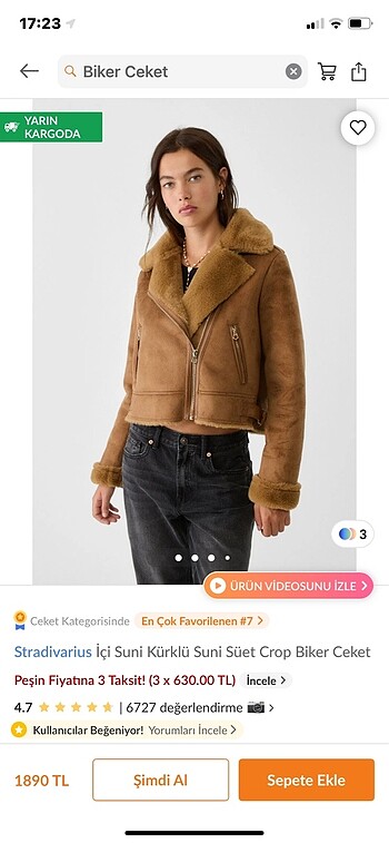 stradivarius biker mont