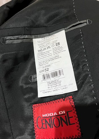 Erkek Siyah Düz Kumaş Takım Elbise - Görsel 5