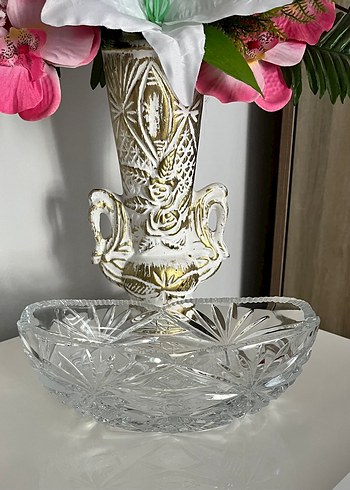 Parlak Beyaz Kristal Şekerlik - Görsel 4