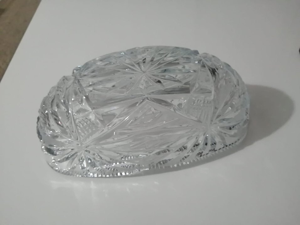 Parlak Beyaz Kristal Şekerlik - Görsel 3