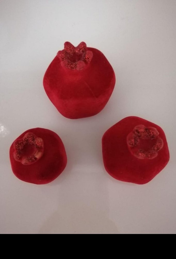 Kırmızı Nar Figürleri Seti - Görsel 2