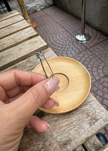 Beden gri Renk Minimalist taşlı Bohem Bileklik