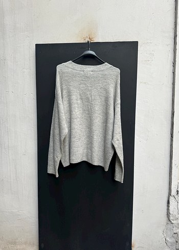 H&M Gri Salaş Kadın Kazak