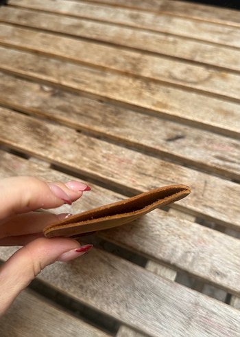 Hakiki deri el yapımı cüzdan kalemlik not defterliği - Görsel 5