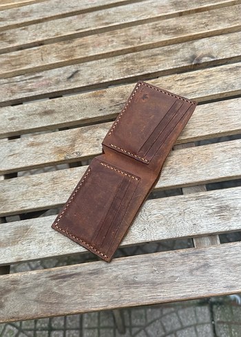Hakiki deri el yapımı Erkek Cüzdanı - Görsel 5