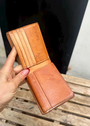 Hakiki deri el yapımı Erkek Cüzdanı - Görsel 4