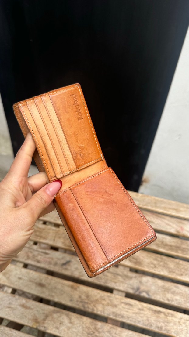 Hakiki deri el yapımı Erkek Cüzdanı - Görsel 4