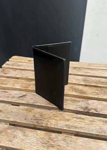 Minimalist Siyah Biker Erkek Cüzdanı - Görsel 5