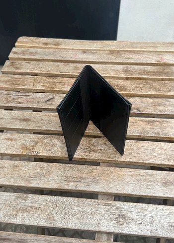 Minimalist Siyah Biker Erkek Cüzdanı - Görsel 7