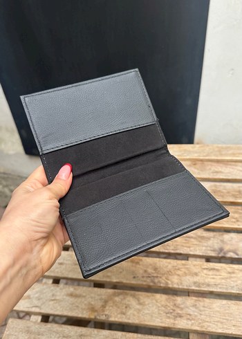 Minimalist Siyah Biker Erkek Cüzdanı - Görsel 4