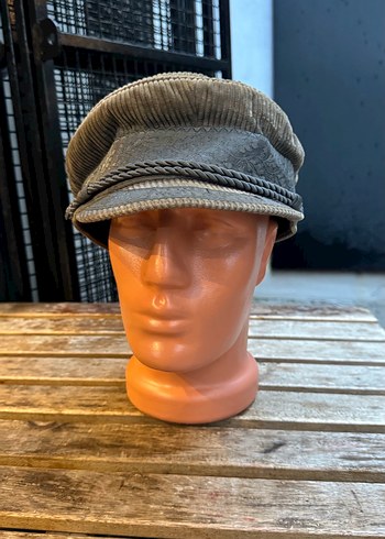 Piliseli fitilli Süet Şapka kasket - Görsel 6