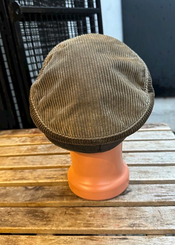 Piliseli fitilli Süet Şapka kasket - Görsel 3