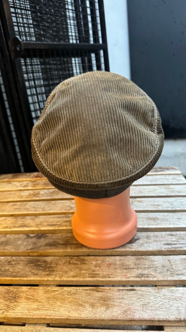 Piliseli fitilli Süet Şapka kasket - Görsel 3