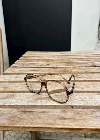 Vintage Tarz Şeffaf gözlük çerçevesi - Görsel 3
