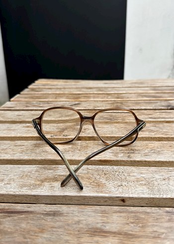 Vintage Tarz Şeffaf gözlük çerçevesi - Görsel 6
