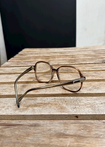 Vintage Tarz Şeffaf gözlük çerçevesi - Görsel 5