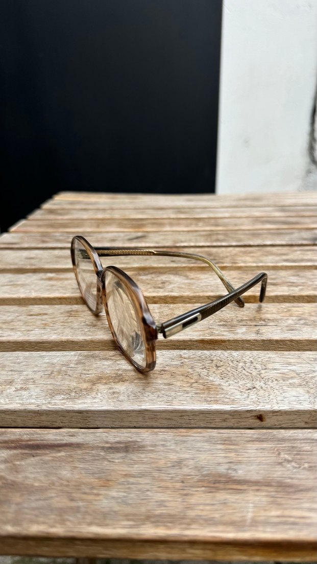 Vintage Tarz Şeffaf gözlük çerçevesi - Görsel 4