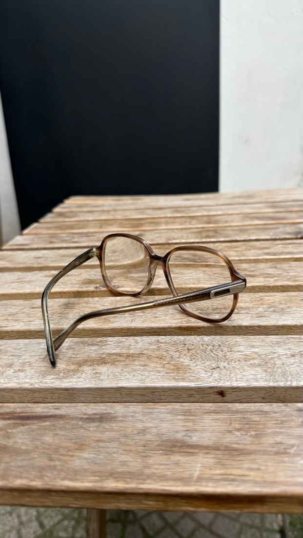 Vintage Tarz Şeffaf gözlük çerçevesi - Görsel 5