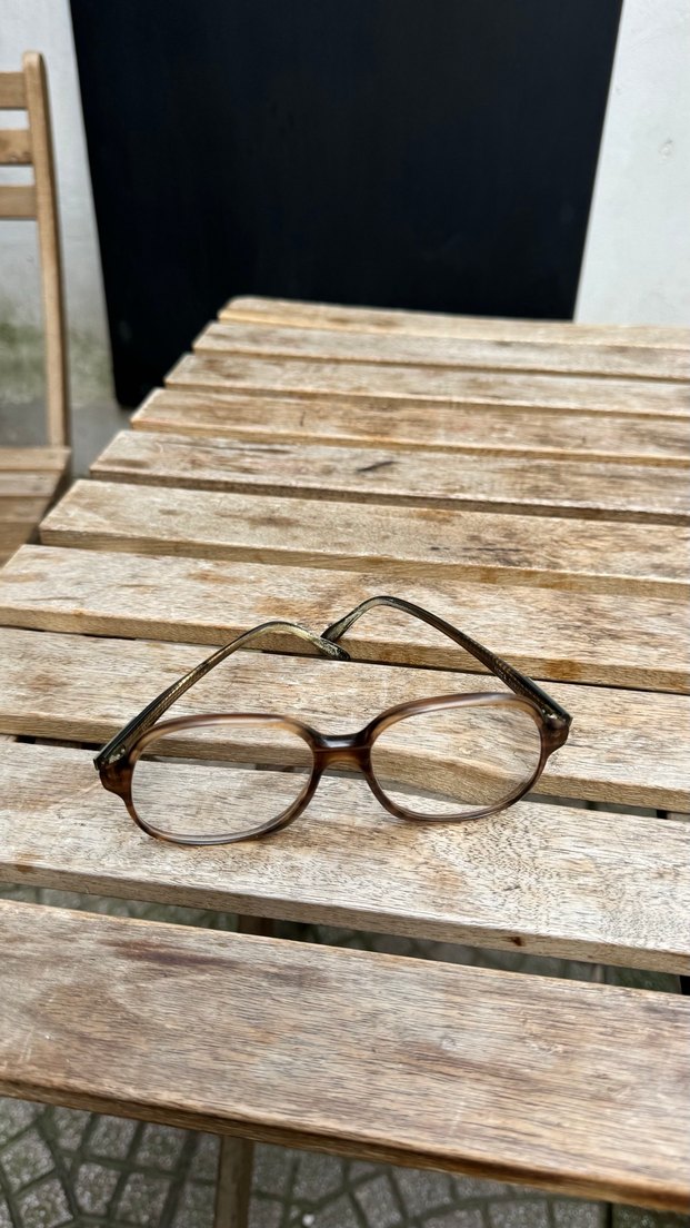 Vintage Tarz Şeffaf gözlük çerçevesi - Görsel 2