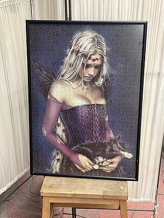 1000 parçalı puzzle tablo çerçeve