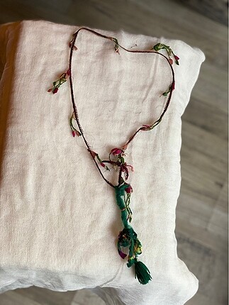 El işi etnik kolye handmade