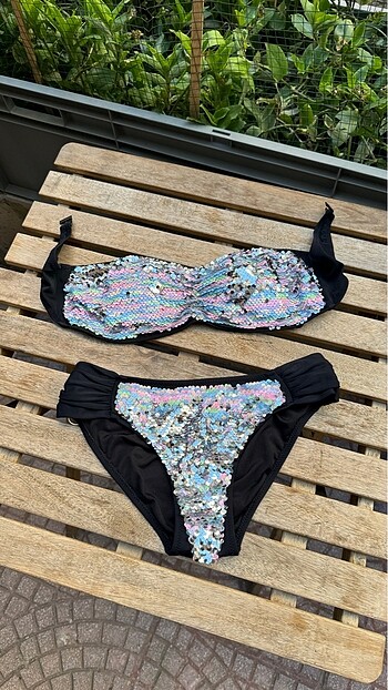 Diğer Pullu payetli bikini
