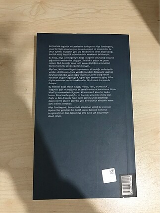  Beden Renk Aliya İzzetbegoviç Kitapları