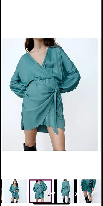 Zara kısa elbise