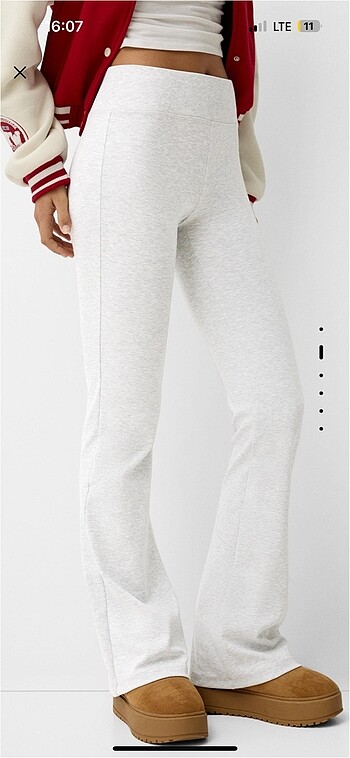 bershka ispanyol paça tayt