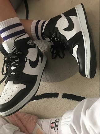Nike jordan siyah beyaz