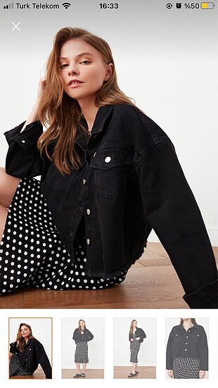 Crop kot ceket
