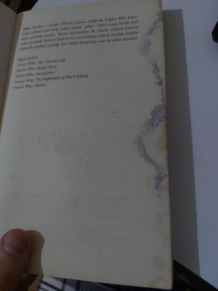 Doctor Who: Dehşet Ağı - Mike Tucker - Görsel 4