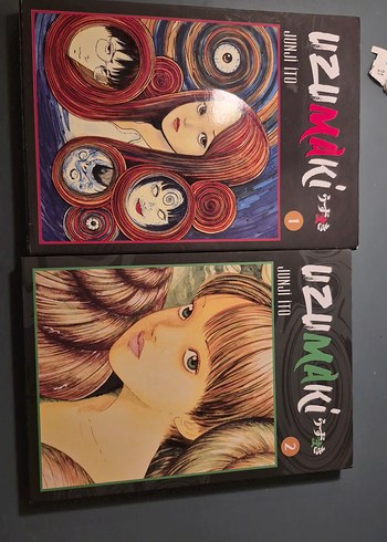 Uzumaki Manga Seti 1 2 Gerekli Seyler Yayincilik