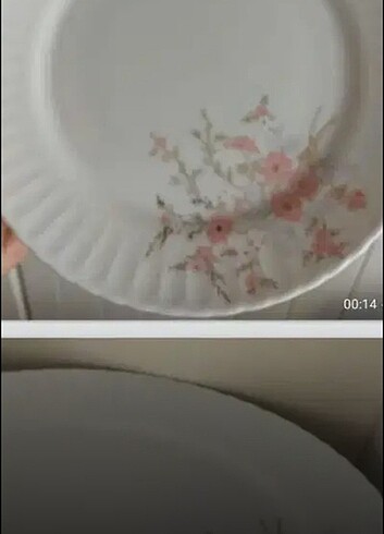 Porselen servis tabağı 