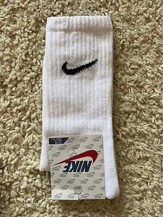 Nike Nike Beyaz Spor Çorap