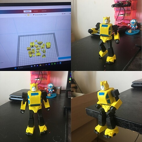  Beden Bumblebee Transformers (3D)