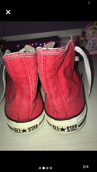 36 Beden Orijinal kırmızı converse